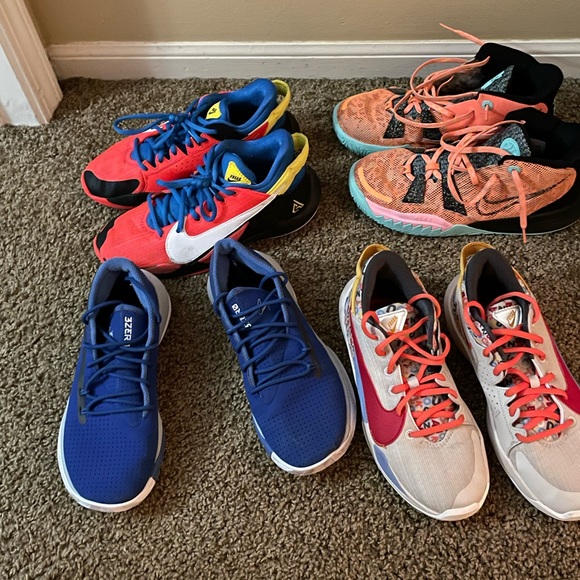 Shoe Bundle size 6.5 2 Nikes 1 UA Curry - Picture 2 of 3